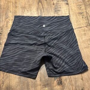 Lululemon Athletica Black Performance Bike Shorts